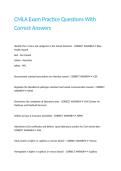 CMLA Exam Practice Questions With Correct Answers