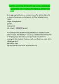 FLORIDA 2-40 HEALTH INSURANCE EXAM &lpar;2025&sol;2026&rpar;  QUESTIONS AND VERIFIED ANSWERS GUARANTEED  PASS 