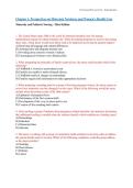 Test Bank for Maternity and Pediatric Nursing &vert; Ricci & Kyle
