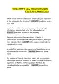 FLORIDA TERMITE EXAM 2026 WITH COMPLETE  SOLUTIONS GUARANTEED PASS