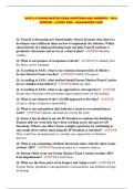 SAFE 6&period;0 EXAM PACKAGE - QUESTIONS &plus; ANSWERS &plus; STUDY GUIDE - LATEST 2026 VERSION