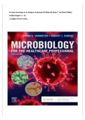 Test Bank for Microbiology for the Healthcare Professional 3rd Edition