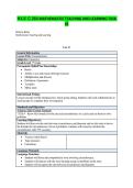 WGU C 284 MATHEMATICS TEACHING AND LEARNING TASK &num;3 &vert;WITH COMPLETE SOLUTIONS &vert; LATEST UPDATE