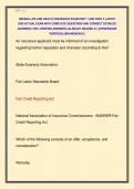 INDIANA LIFE AND HEALTH INSURANCE EXAM PART 1 AND PART 2 LATEST  2026 ACTUAL EXAM WITH COMPLETE QUESTIONS AND CORRECT DETAILED  ANSWERS &lpar;100&percnt; VERIFIED ANSWERS&rpar; &vert;ALREADY GRADED A&plus;&vert; &vert;&vert;PROFESSOR  VERIFIED&vert;&vert; &vert;&vert;BRANDNEW&excl;&excl;&excl;&vert;&vert; 