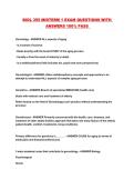 BIOL 355 MIDTERM 1 EXAM QUESTIONS WITH ANSWERS 100&percnt; PASS 