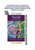 Complete NCLEX-Style Test Bank for The Cell&colon; A Molecular Approach