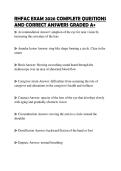 RHFAC EXAM 2026 COMPLETE QUESTIONS AND CORRECT ANSWERS GRADED A&plus;