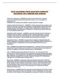 RCFE CALIFORNIA STATE EXAM WITH COMPLETE SOLUTIONS 100&percnt; VERIFIED 2026 UPDATE&excl;&excl;
