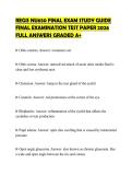 REGIS NU650 FINAL EXAM STUDY GUIDE FINAL EXAMINATION TEST PAPER 2026 FULL ANSWERS GRADED A&plus;
