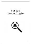 College aantekeningen Immunologie &lpar;G000732&rpar; 