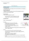 Samenvatting bewegingsleer &lpar;biomedische basiskennis&rpar;