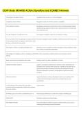 CCIFP Study UPDATED ACTUAL Questions and CORRECT Answers