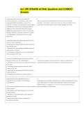 Lbs1 290 UPDATED ACTUAL Questions and CORRECT  Answers