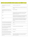 LBS 290 Content test UPDATED ACTUAL Questions and CORRECT Answers 