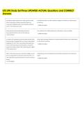ILTS 290 Study Set Three UPDATED ACTUAL Questions and CORRECT  Answers