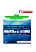 Pharmacology & Nursing Process Test Bank &vert; Lilley&comma; Collins & Snyder 10th Ed &vert; ISBN 9780323827997