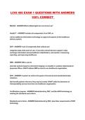 LCHI 466 EXAM 1 QUESTIONS WITH ANSWERS 100&percnt; CORRECT 