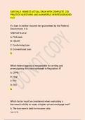 SAFE MLO NEWEST ACTUAL EXAM WITH COMPLETE 225  PRACTICE QUESTIONS AND ANSWERS&sol;&sol; VERIFED&sol;&sol;GRADED  A&plus;&sol;&sol;