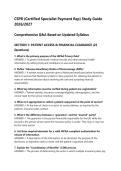 CSPR &lpar;Certified Specialist Payment Rep&rpar; Study Guide 2026&sol;2027 Comprehensive Q&A Based on Updated Syllabus