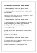 HMGT Exam &num;1 Questions With Complete Solutions