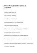 GCSS-Army Exam Questions & Answers