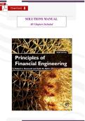 Principles of Financial Engineering &lpar;3rd Edition&comma; 2015&comma; Neftci & Kosowski&rpar; &ndash; Verified Solutions Manual &lpar;All Chapters&comma; Step‑by‑Step Answers & Detailed Explanations&rpar;