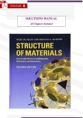 Structure of Materials&colon; An Introduction to Crystallography&comma; Diffraction&comma; and Symmetry &lpar;Marc De Graef&rpar; &ndash; Verified Solutions Manual &lpar;1st & 2nd Edition&comma; Complete Step‑by‑Step Answers&rpar;