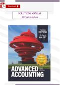 Advanced Accounting &lpar;5th Edition&comma; Patrick E&period; Hopkins&rpar; &ndash; Verified Solutions Manual &lpar;All Chapters&comma; Step‑by‑Step Answers & Detailed Explanations&rpar;