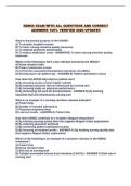 NDNQI EXAM WITH ALL QUESTIONS AND CORRECT ANSWERS 100&percnt; VERIFIED 2026 UPDATE&excl;&excl;
