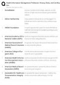 Health Information Management &lpar;HIM&rpar; Guide &sol; Profession History&comma; Roles & RHIA Certification &sol; 2025 Update