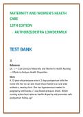 Lowdermilk Maternity Nursing Test Bank 2026 &vert; Women&rsquo;s Health Nursing MCQs &vert; NCLEX Maternity Questions &vert; Nursing Test Bank