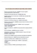 RTX 407 EXAM 2 WITH COMPLETE SOLUTIONS LATEST UPDATE&excl;&excl;