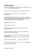 CDCA OSCE LATEST EXAM