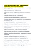 TEXAS EMISSIONS INSPECTIONS 2026 EXAM SCRIPT QUESTIONS AND SOLUTIONS SCORED
