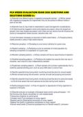PCA WEEDS EVALUATION EXAM 2026 QUESTIONS AND SOLUTIONS SCORED