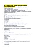 ATC BASICS LATEST 2026 EXAM QUESTIONS AND SOLUTIONS SCORED