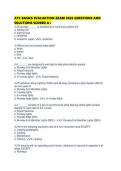 ATC BASICS EVALUATION EXAM 2026 QUESTIONS AND SOLUTIONS SCORED