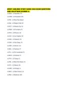 SPIRIT AIRLINES STUDY GUIDE 2026 EXAM QUESTIONS AND SOLUTIONS SCORED
