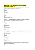 SCMN 3730 STUDY GUIDE 2026 QUESTIONS AND SOLUTIONS SCORED