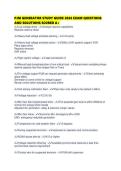 PJM GENERATOR STUDY GUIDE 2026 EXAM QUESTIONS AND SOLUTIONS SCORED