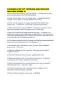 PJM GENERATOR TEST PAPER 2026 QUESTIONS AND SOLUTIONS SCORED 