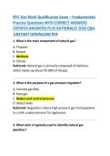 NYC Gas Work Qualification Exam &ndash; Questions with Correct Answers