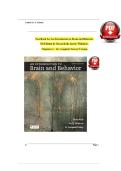 Test Bank for An Introduction to Brain and Behavior&comma; Seventh Edition by Bryan Kolb&comma; Ian Whishaw & G&period; Teskey &vert; Latest Update 2026 &vert; 100&percnt; Guarantee Pass