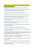 IDAHO POST STUDY GUIDE 2026 EXAM QUESTIONS AND SOLUTIONS SCORED