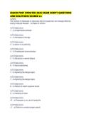 IDAHO POST UPDATED 2026 EXAM SCRIPT QUESTIONS AND SOLUTIONS SCORED