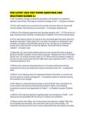 IFSE LATEST 2026 TEST PAPER QUESTIONS AND SOLUTIONS SCORED