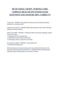 NR 341 - PHARMACOLOGY FINAL EXAM BUNDLE&lpar;COMPLETE PACKAGE DEAL&rpar;QUESTIONS AND ANSWERS 100&percnt; CORRECT 