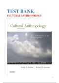 Test Bank for Cultural Anthropology by Schultz & Lavenda&vert;9780190620684&vert; All Chapters&vert; LATEST