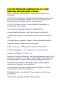 AVIATION ORDNANCE COMPREHENSIVE 2026 EXAM QUESTIONS AND SOLUTIONS SCORED