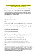 Test Bank Essentials Of Psychiatric Mental Health Nursing &lpar;3rd Edition By Varcarolis&rpar; Questions and Correct Answers